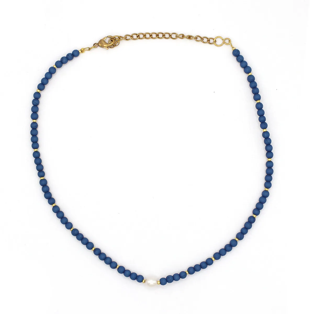 Mayu Beaded Pearl Choker