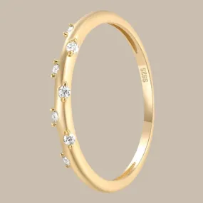 Moissanite Diamond Wedding Ring