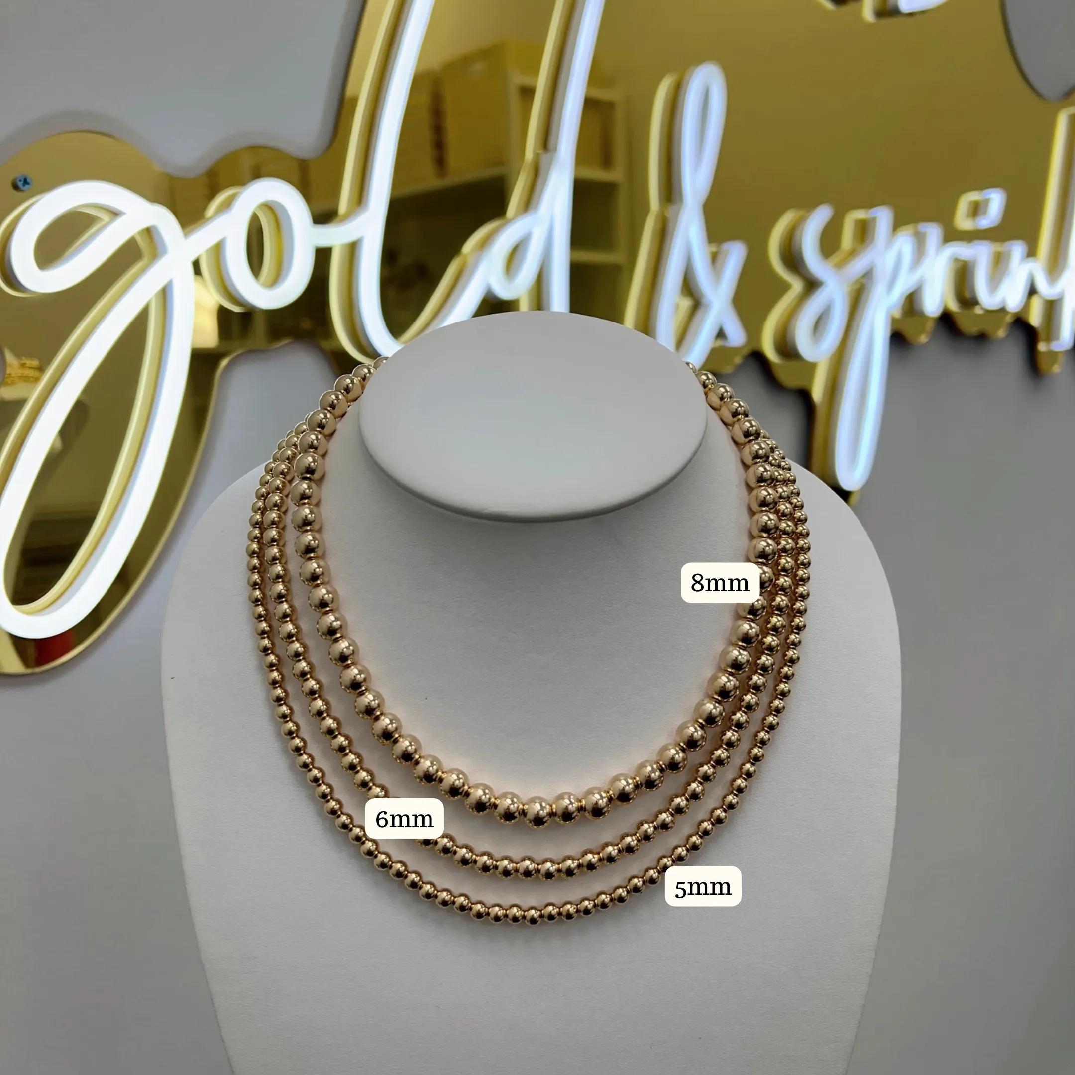 Monaco Ball Necklace