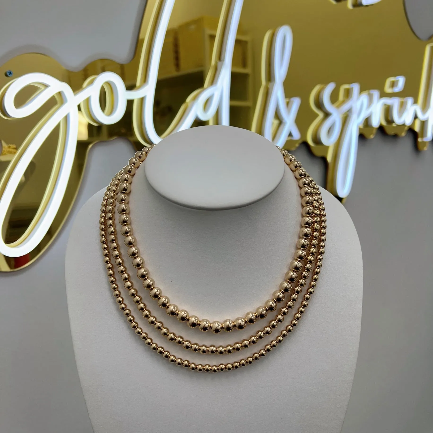 Monaco Ball Necklace