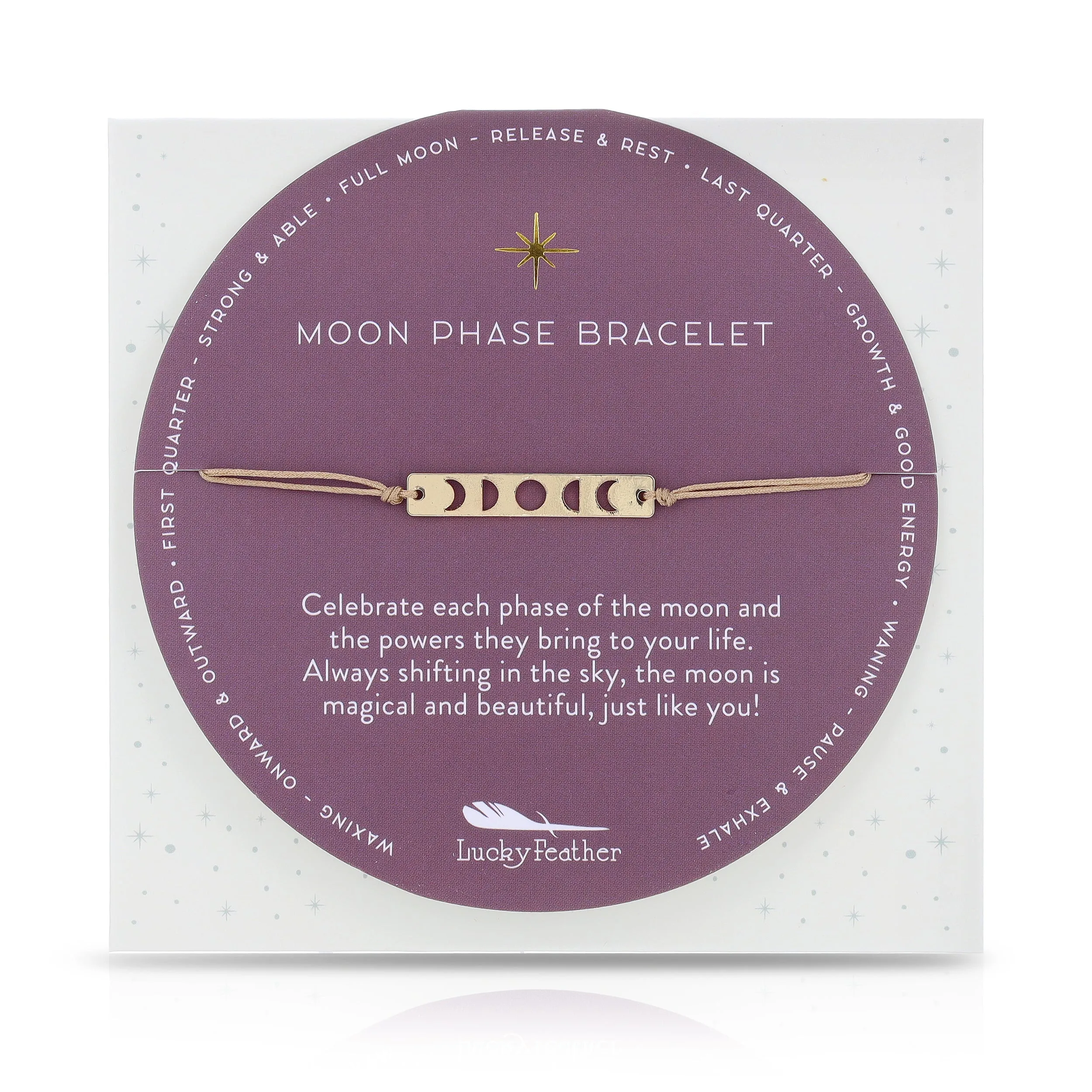 Moon Phase Bracelet Gold