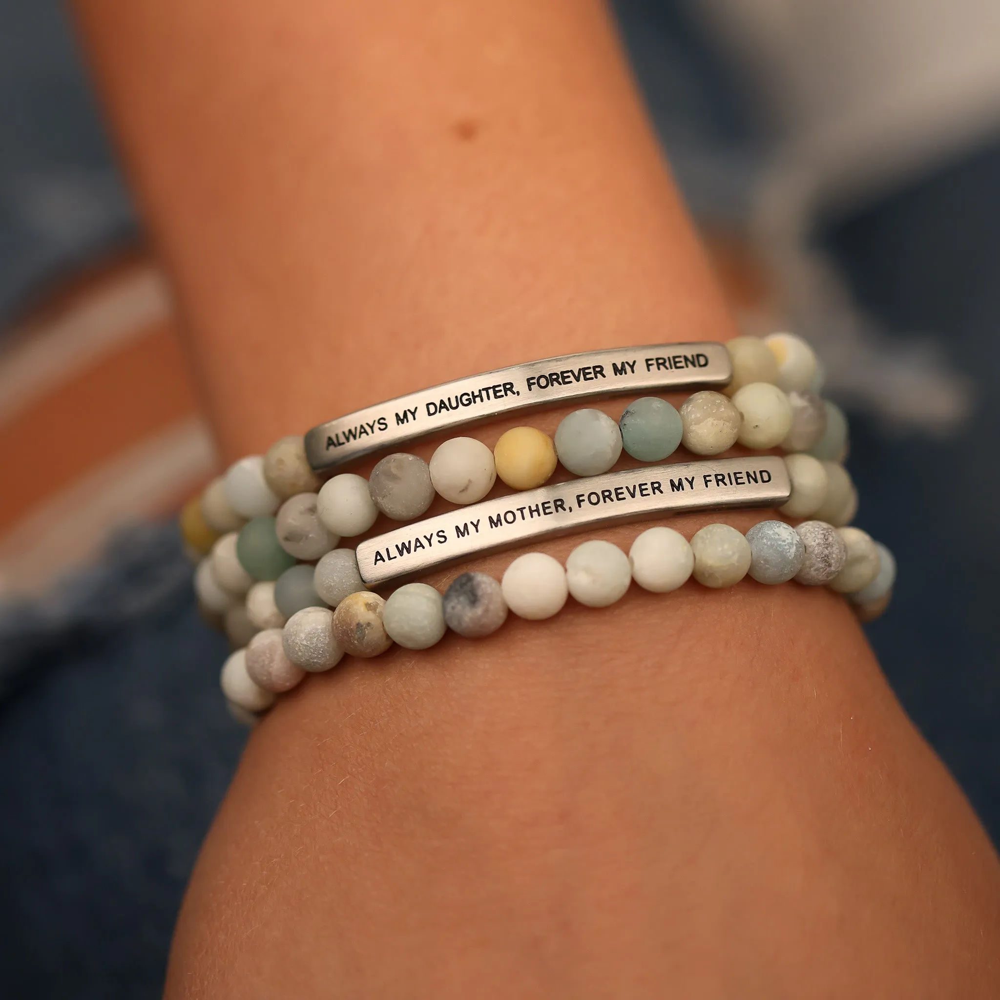 MOTHER / DAUGHTER GIFT SET - AMAZONITE