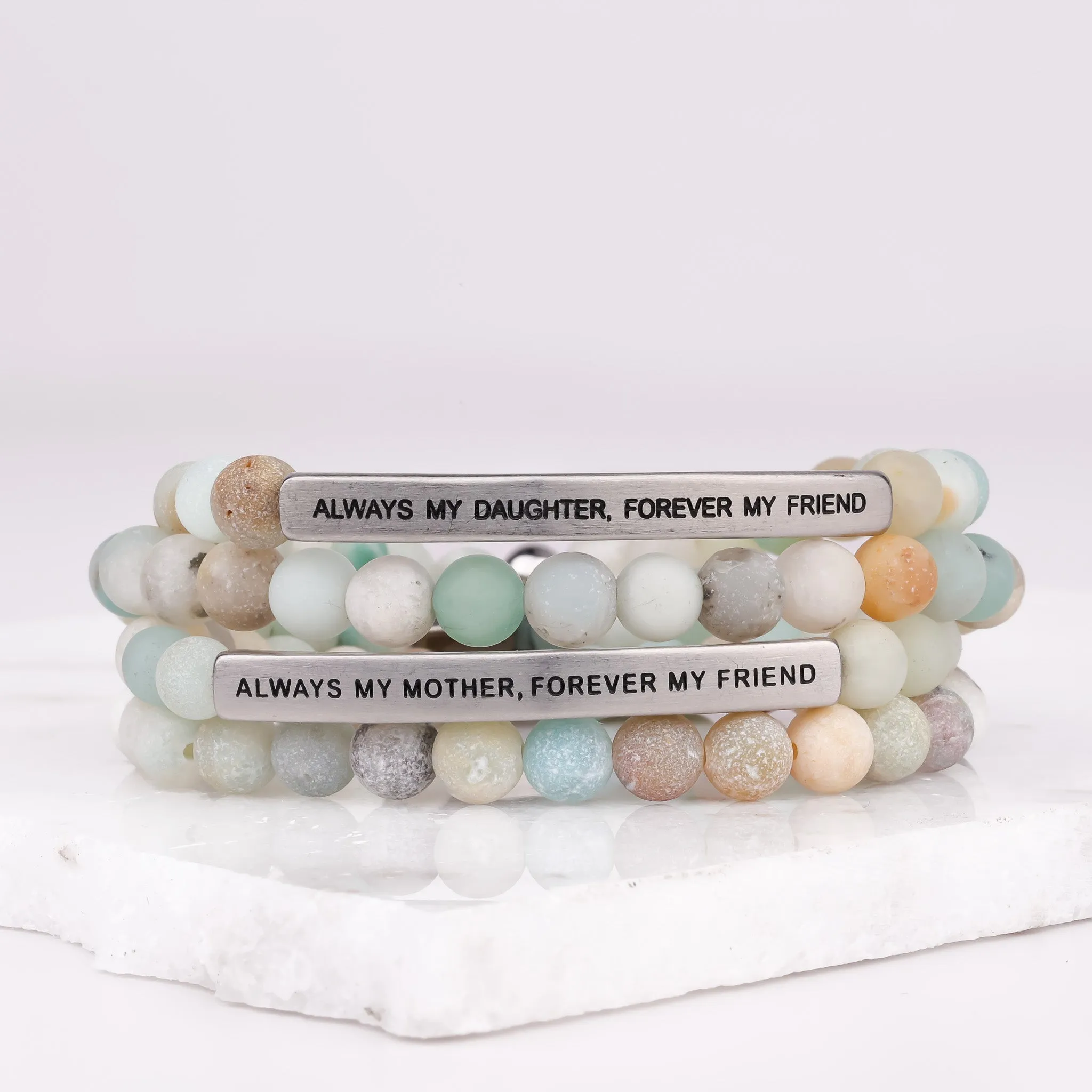 MOTHER / DAUGHTER GIFT SET - AMAZONITE