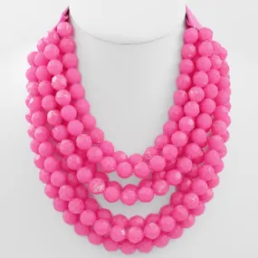 Multi Row Beaded Necklace