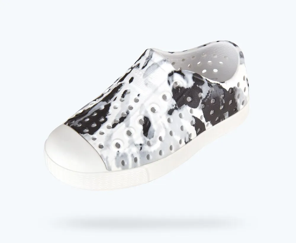 Native Jefferson Print - Shell White / Grey Tie Dye
