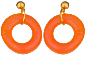 ORANGE SLICE EARRINGS