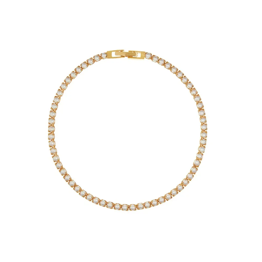 Orelia Pearl Tennis Bracelet
