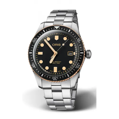 Oris Men's Divers Sixty-Five 42mm Automatic Watch 01-733-7720-4354-07-8-21-18