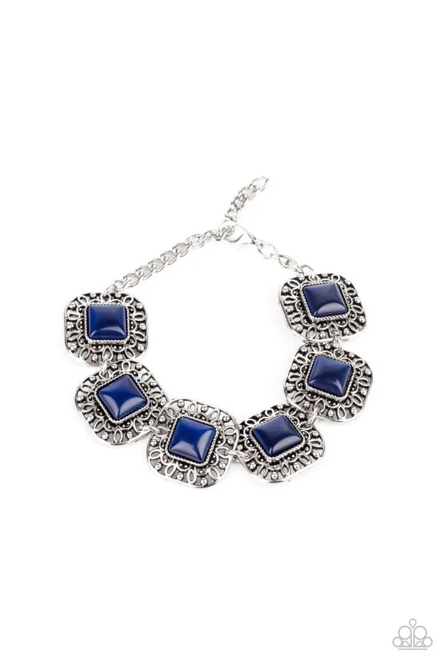 Paparazzi Bracelet ~ Dreamy Destinations - Blue