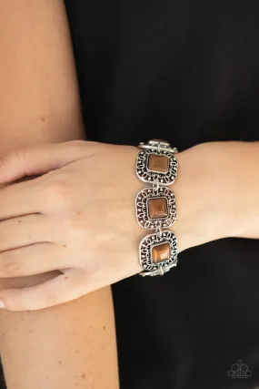 Paparazzi Bracelet ~ Dreamy Destinations - Brown