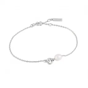 Pearl Link Chain Bracelet B043-01H