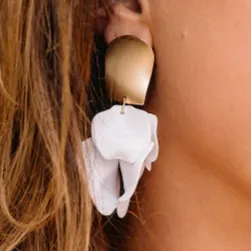 Pleasant Pop Dangle Drop Petal Earrings