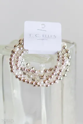 Prettiest Pearl Bracelet Set