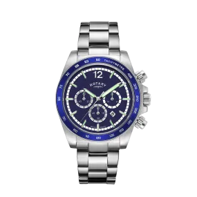 Rotary Henley Chrono Men's Blue Watch GB05440/05