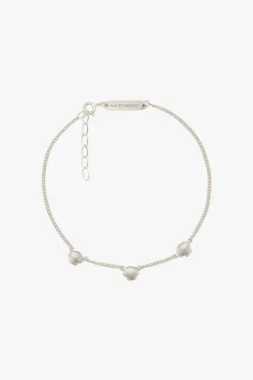 Shell bracelet silver