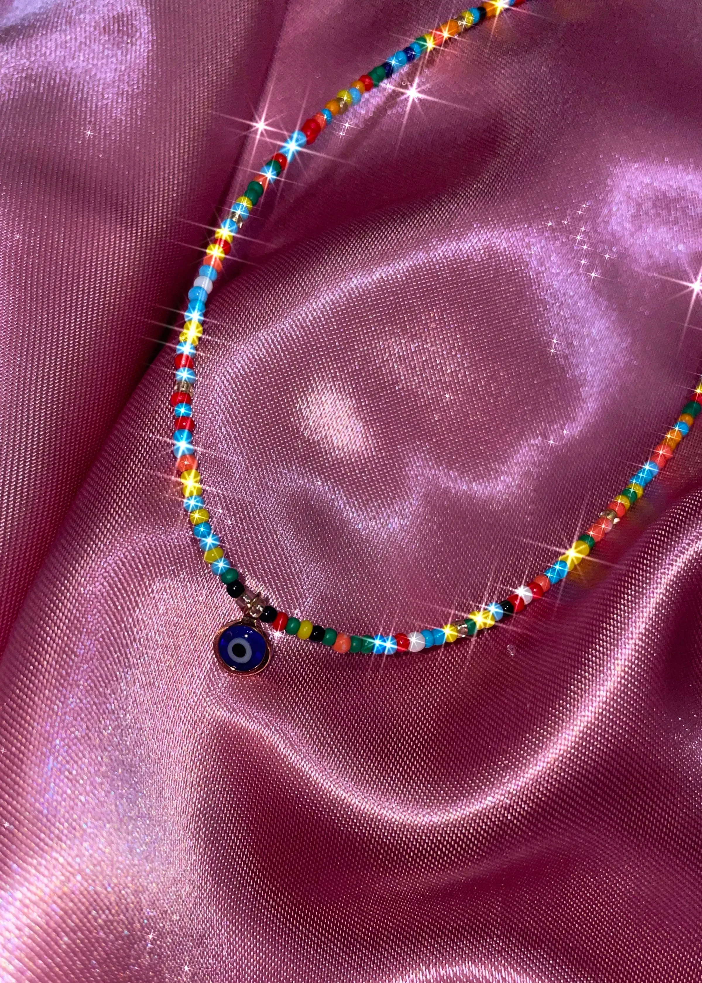 Sin Miedo Beaded Necklace