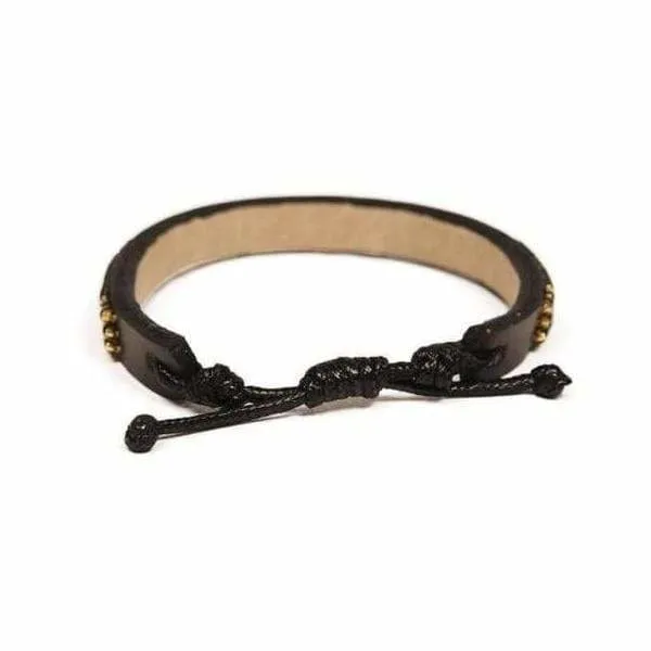 Skinny Love Bracelet - Black/Gold