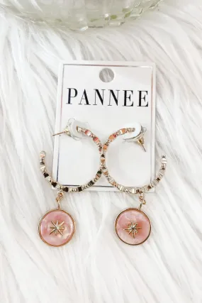 Starburst Hoop Earrings
