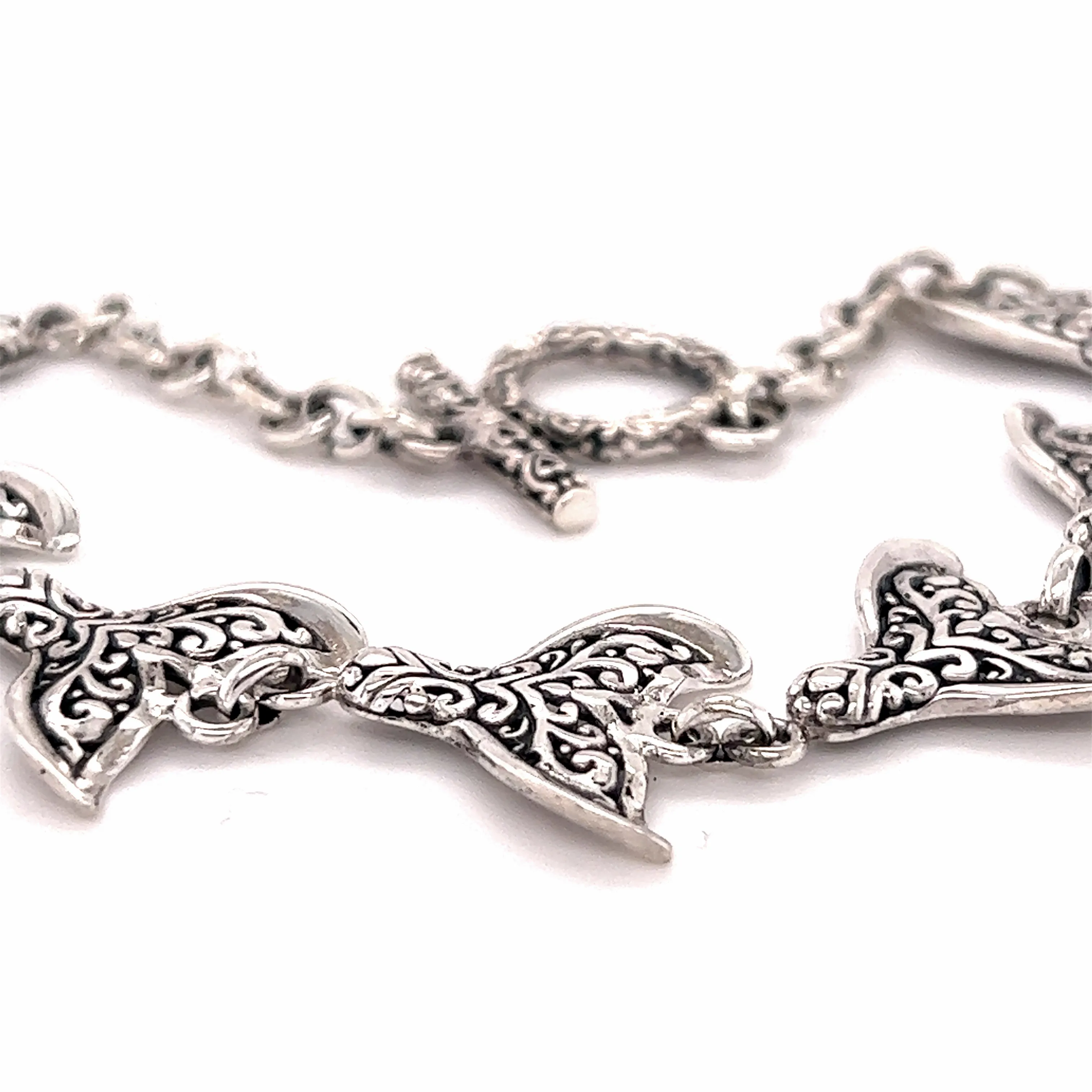 Stunning Whale Tail Bracelet