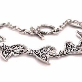 Stunning Whale Tail Bracelet