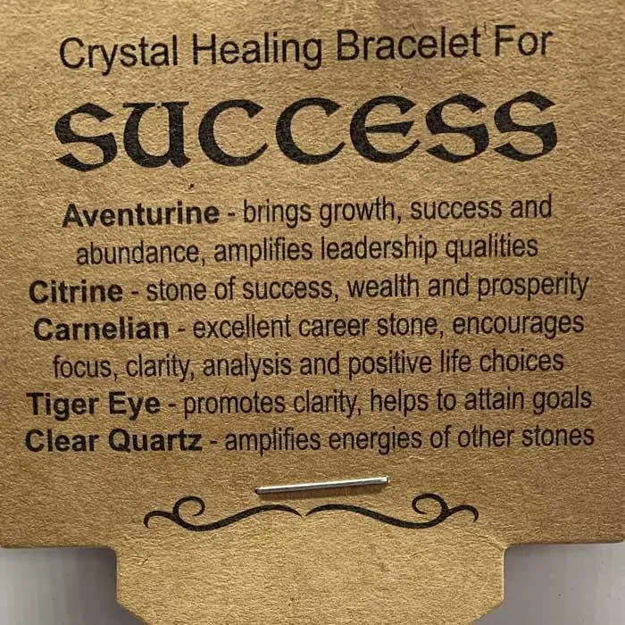 Success | Crystal Healing Bracelet