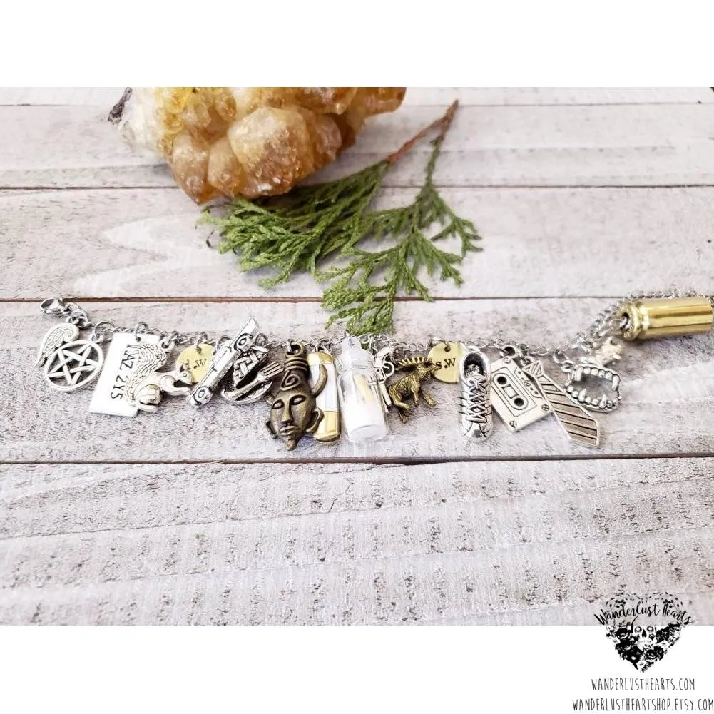 Supernatural charm bracelet