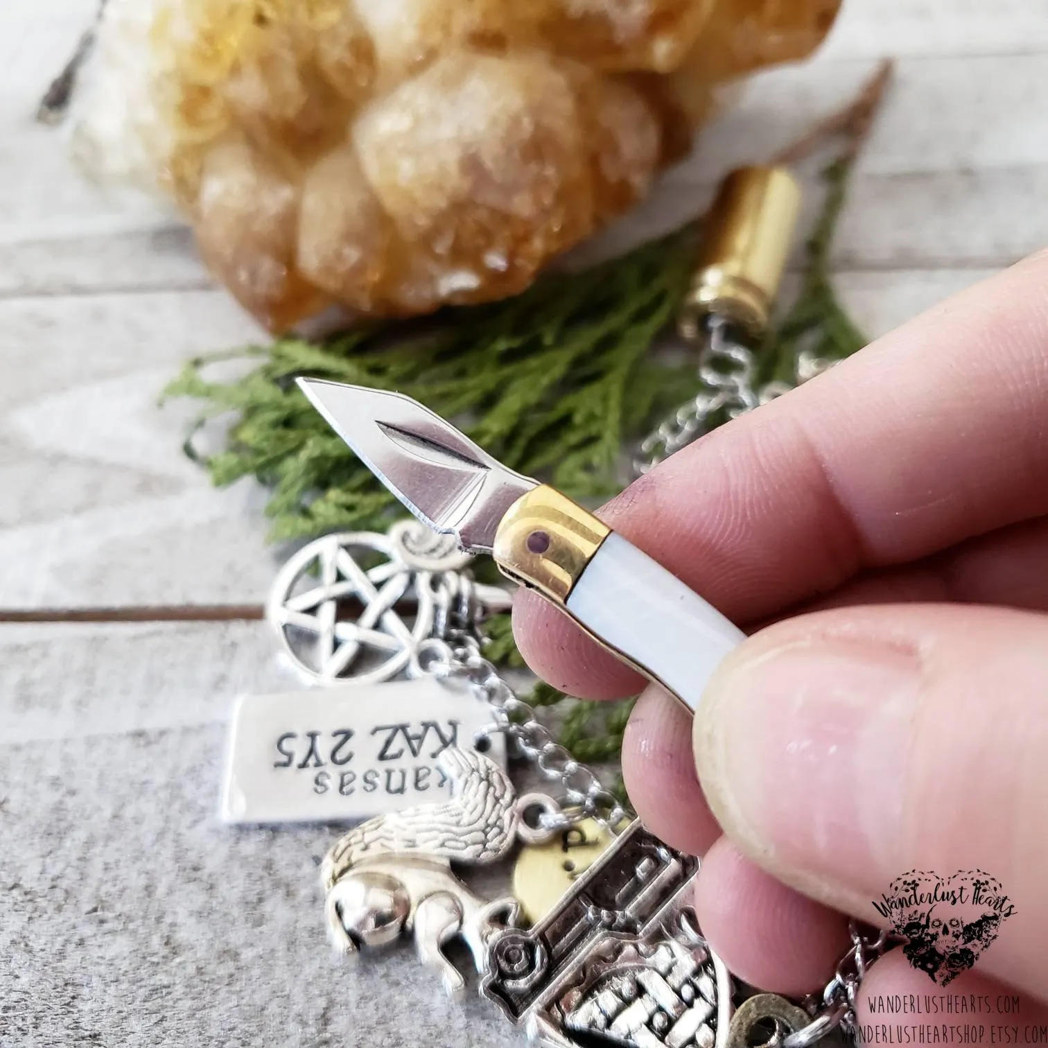 Supernatural charm bracelet
