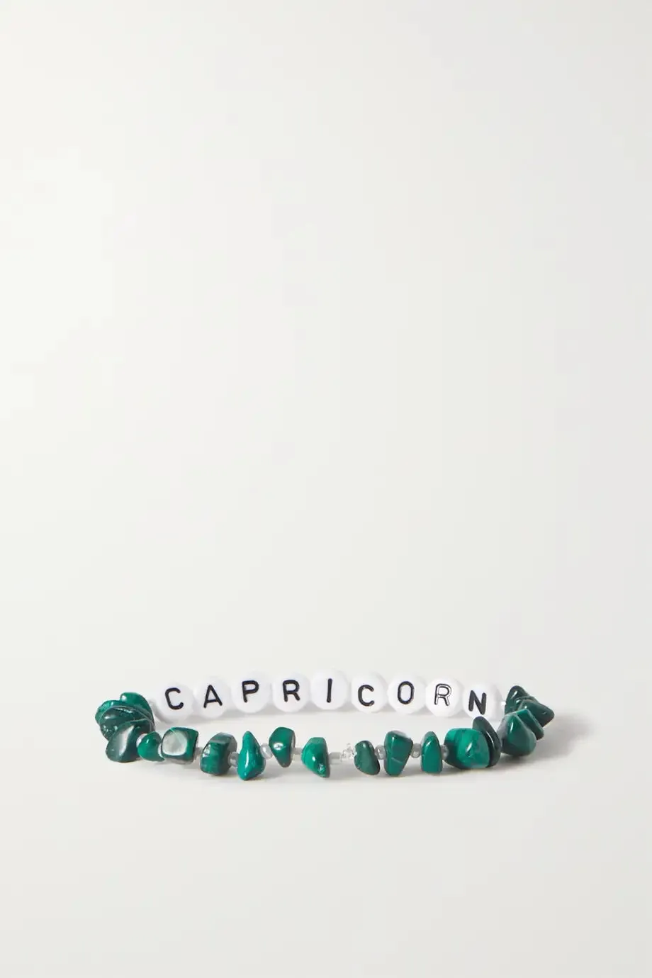 TBALANCE CRYSTALS CAPRICORN MALACHITE BRACELET
