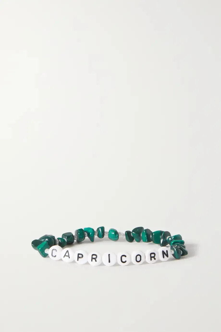 TBALANCE CRYSTALS CAPRICORN MALACHITE BRACELET