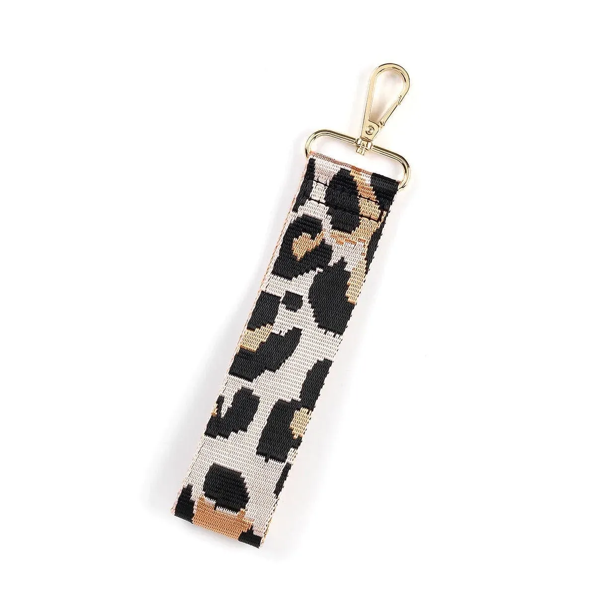 TG10269 TG10271 Animal Leopard Printed Wristband Keychain