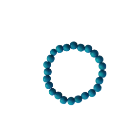 Turquoise Wood 8mm Bracelet